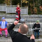 antti kädet pystyssä From left: Katri Loponen, Harri Loiva, Antti Nykänen, Sari Linna, Mia Korppi and Ville Kumpulainen in Celery