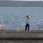billy on the pier0 Little Big Billy Sound Guy (Harri Loiva), (Ville Kumpulainen) and Tuomas Salolahti Big Hit Song