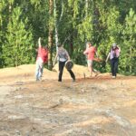 Tomi Laurikainen, Tuomas Salolahti, Risto Nyyssönen and Henna Pöyhönen in Big Hit Song