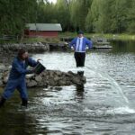 veden heitto0 Tomi Laurikainen and Harri Loiva in Lana